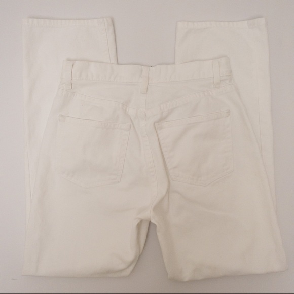 REFORMATION Cynthia High Relaxed Jean White - Picture 8 of 10